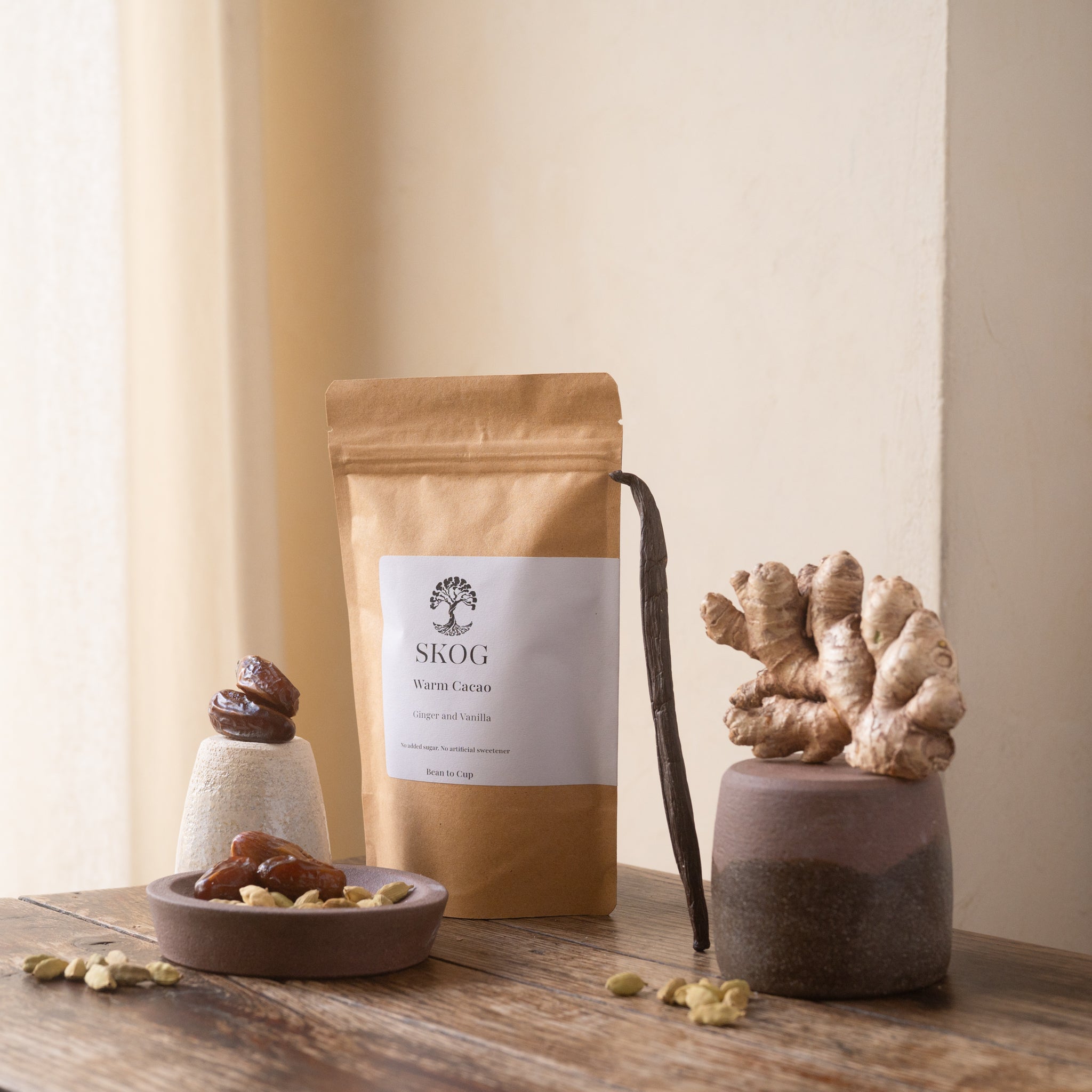 Warm Cacao (Ginger and Vanilla)